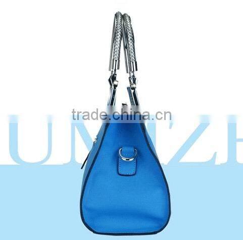 fresh colourful PU tote handbag for women