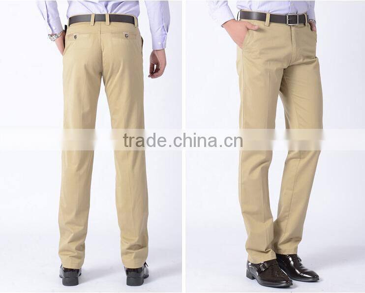 OEM service 3 colors man casual trousers business trousers