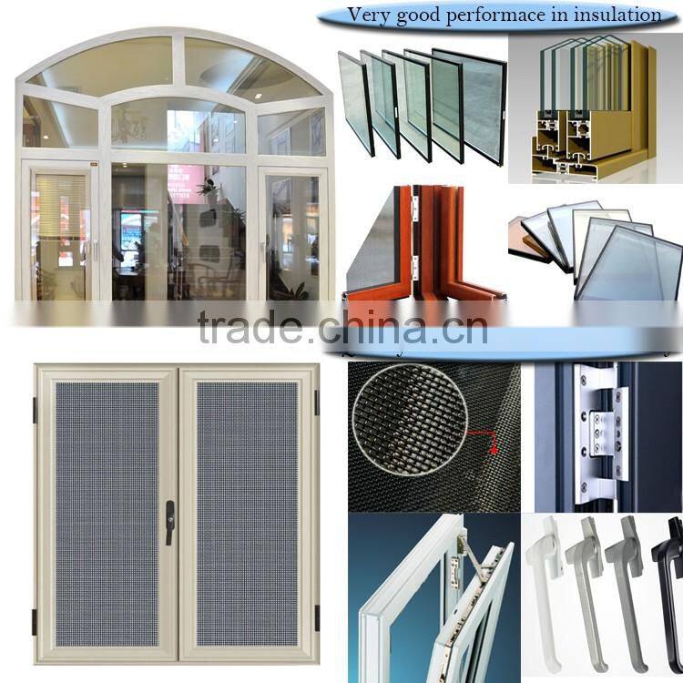 Price of cheap office interior 3 tracks reception sliding window