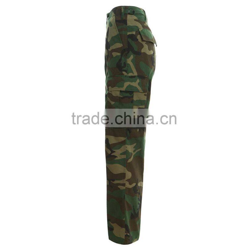 Wholesale BDU woodland army camouflage clothing