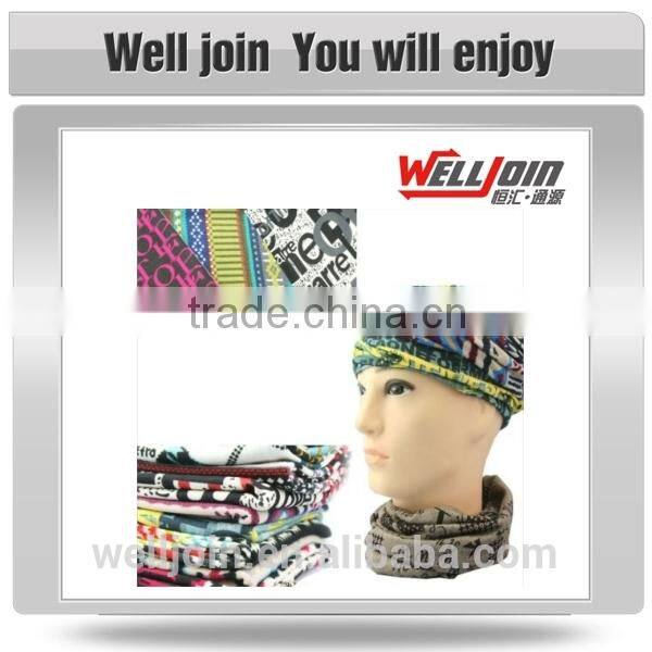 Promotional Printed Logo Custom Seamless Tubular Multifunctional Bandana