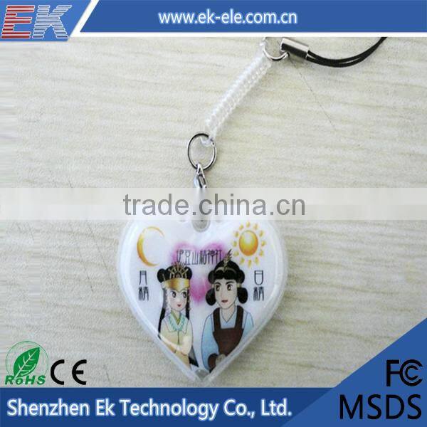 2015 Latest gift made in China romantic lovers keychain