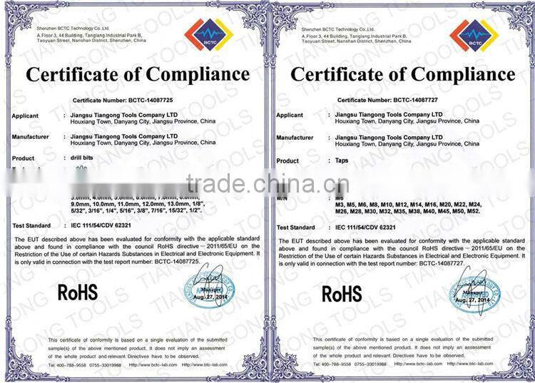 DIN8039 Sand Blasting diamond core drill bits for reinforced concrete