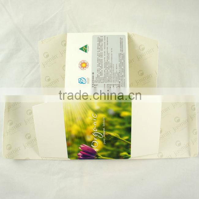 china high quality hot stamping gold cosmetic packaging