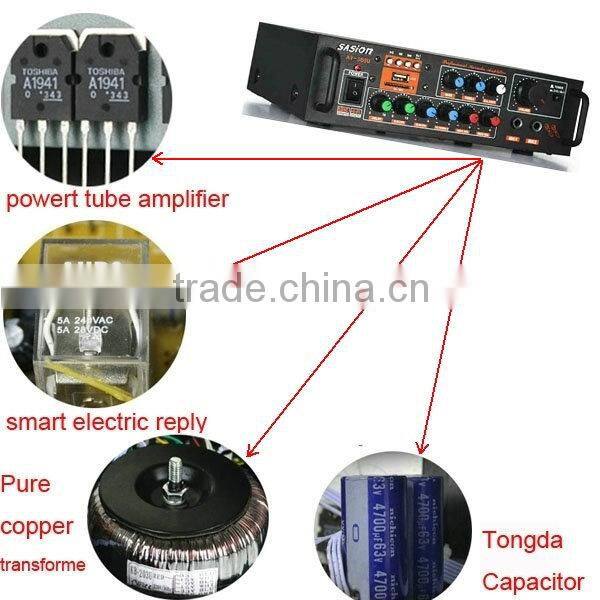 ASION AV368u bluetooth module 12v mp3 amplifier