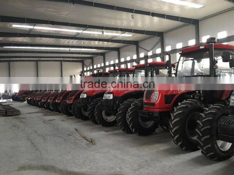 Cheap price130hp tractor with front loader made in china