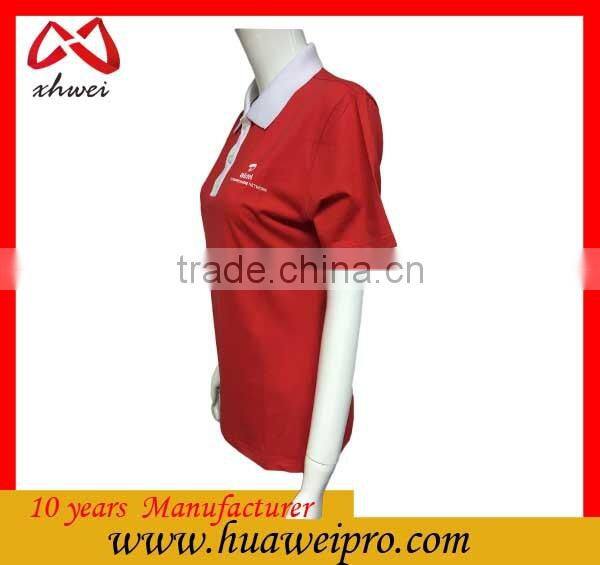 China factory oem High quality cotton/polyest print golf polo shirt and tee shirts