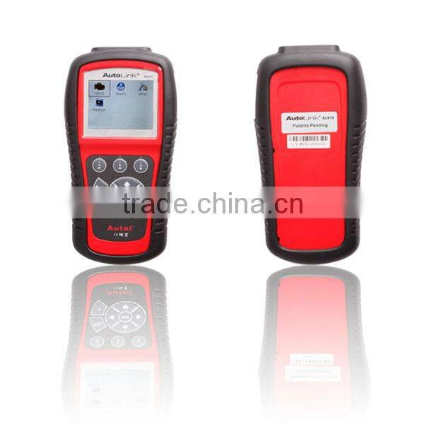 Original Autel Autolink AL619 ABS/SRS + CAN OBDII Diagnostic Scan Tool Turn off Check Engine Light clears codes resets monitors