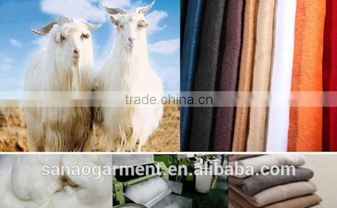 2015 casual men's knitted collar slim fit cotton-padded jacket