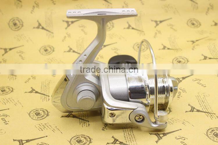 5 axis electroplating plastic fishing line round head Sea fish pole wheel spinning wheel type wheel