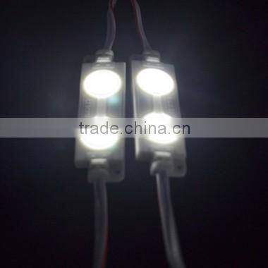 High brightness good quality 2 5050 LED outdoor lighting with lens