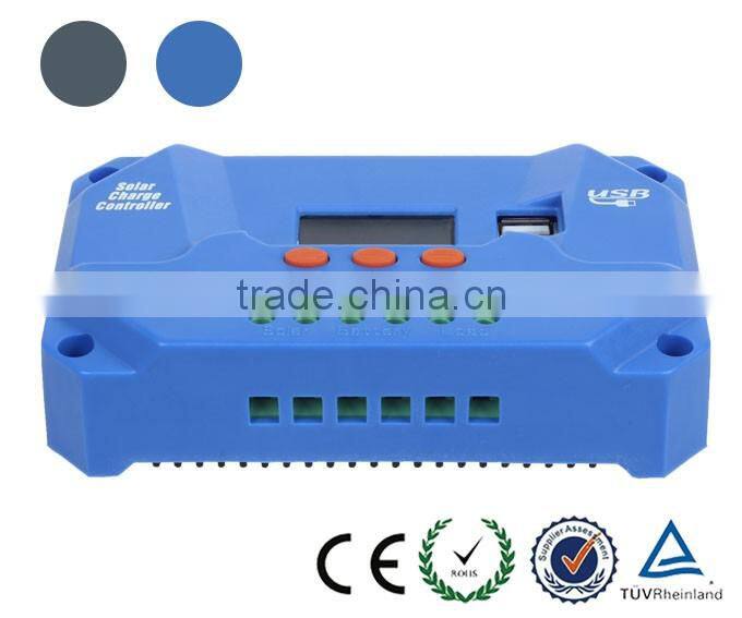 solar panel controller 12V 24V auto for charging battery most popuplar