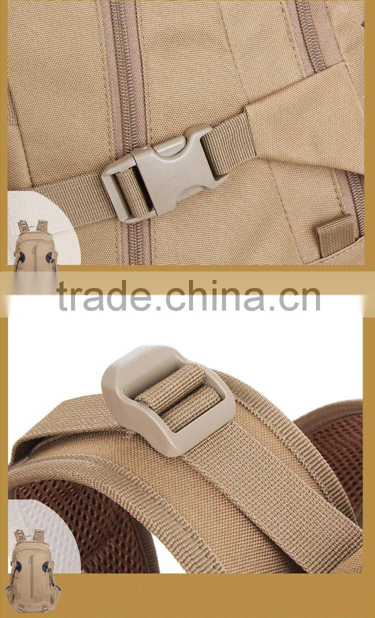2016 Large capacity camouflage military backpack for outdoor activities