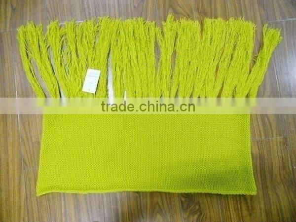 fashion lady cashmere knitted fringe scarf