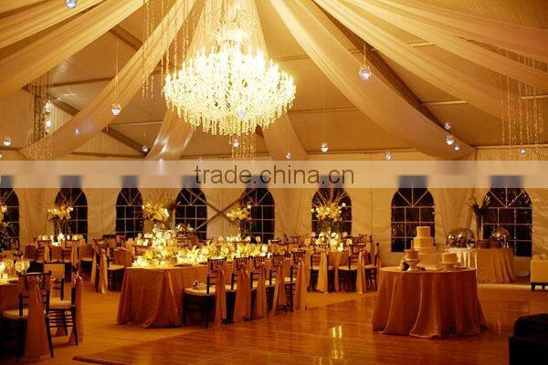 Giant aluminum frame yurt tent for wedding