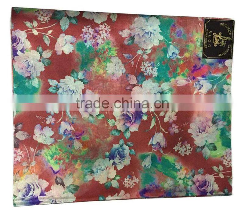 2016 hotsale African Nigeria new Embroideried Multicolor Sego Headtie