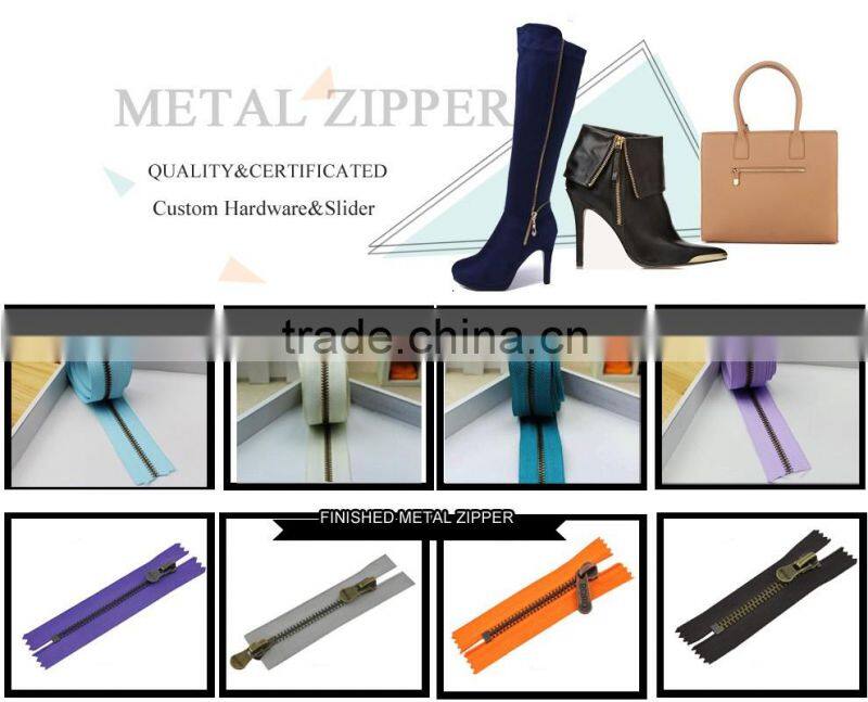 5# waterproof zipper for shoes