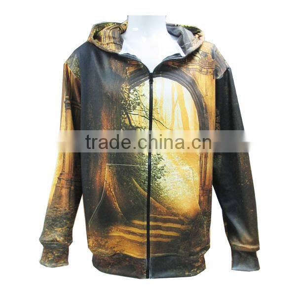 2015 Custom cheap men hooded sweatshirts with technical design