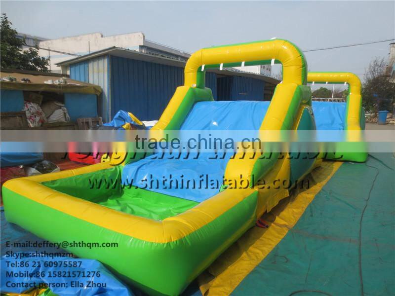 inflatable pool slides for inground pools