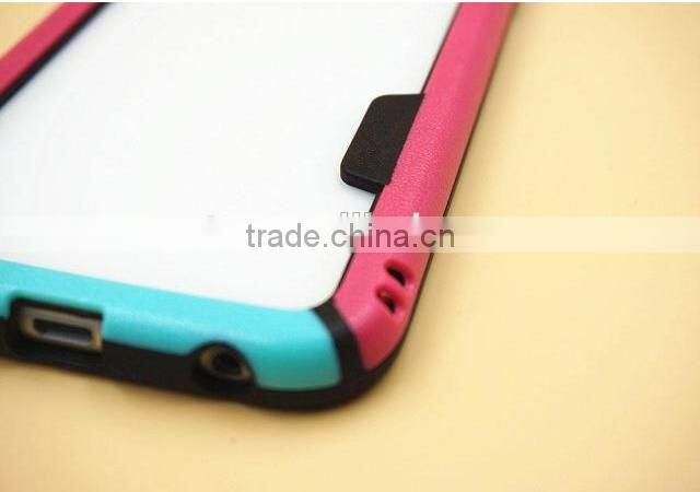 Hot Selling Simple Contrast Colors Bumper Case For Samsung