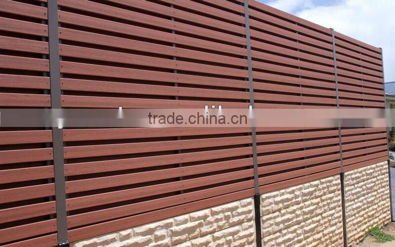 WPC garden wooden fence panels