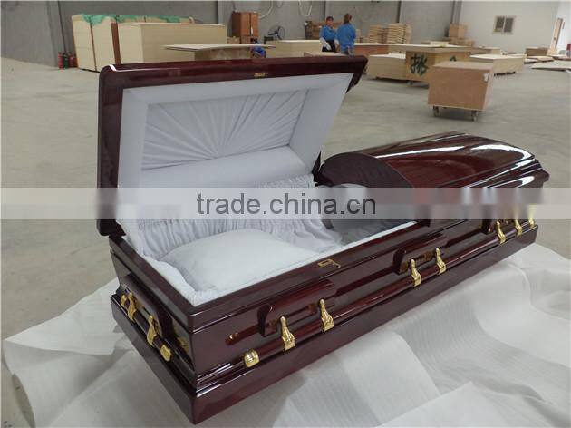 wood coffin casket box