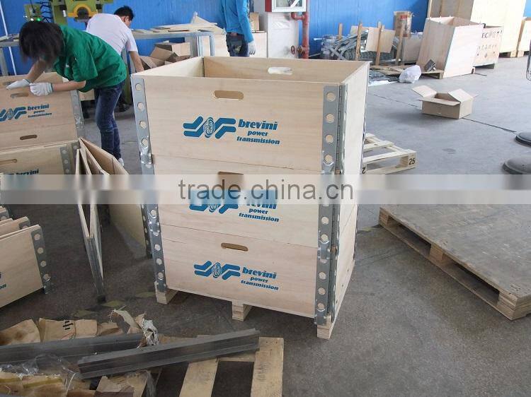 Plywood folded packaging boxes with 4 parts