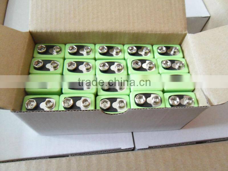 9v battery 110mah nimh 9v rechargeable battery for electric car toys