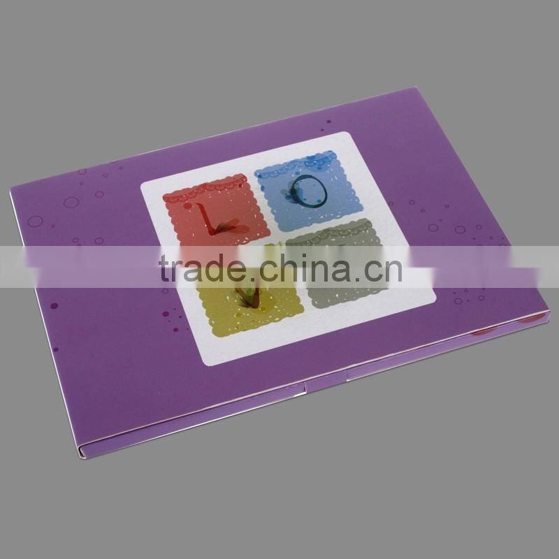 upscale gift item 2.4" lcd wedding invitation card,invitation video card