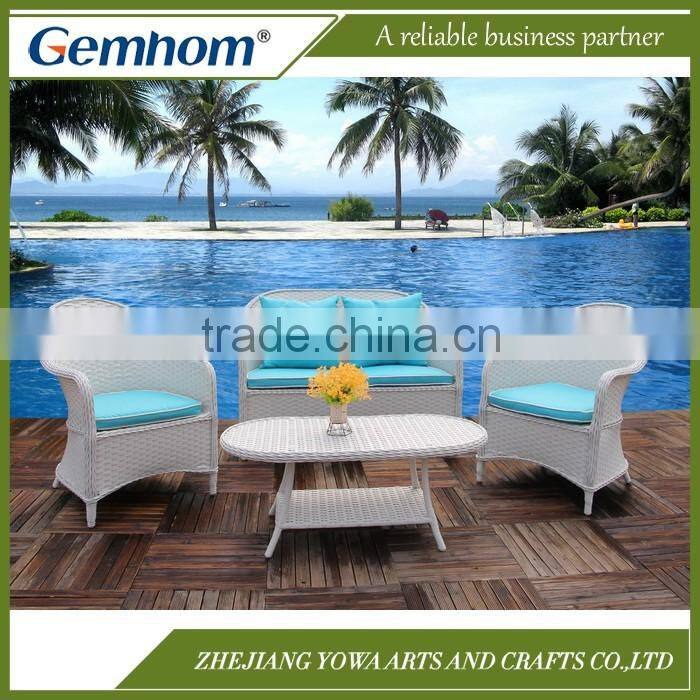 China supplier PE rattan wicker furniture
