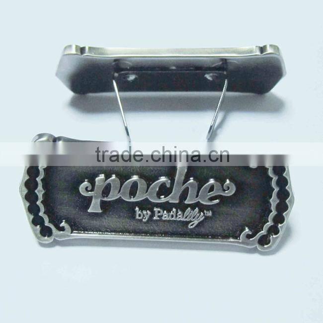 custom metal label plates