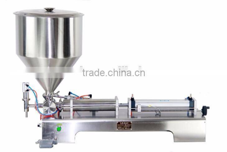 vials paste/liquid piston filling machine for bottle and jar