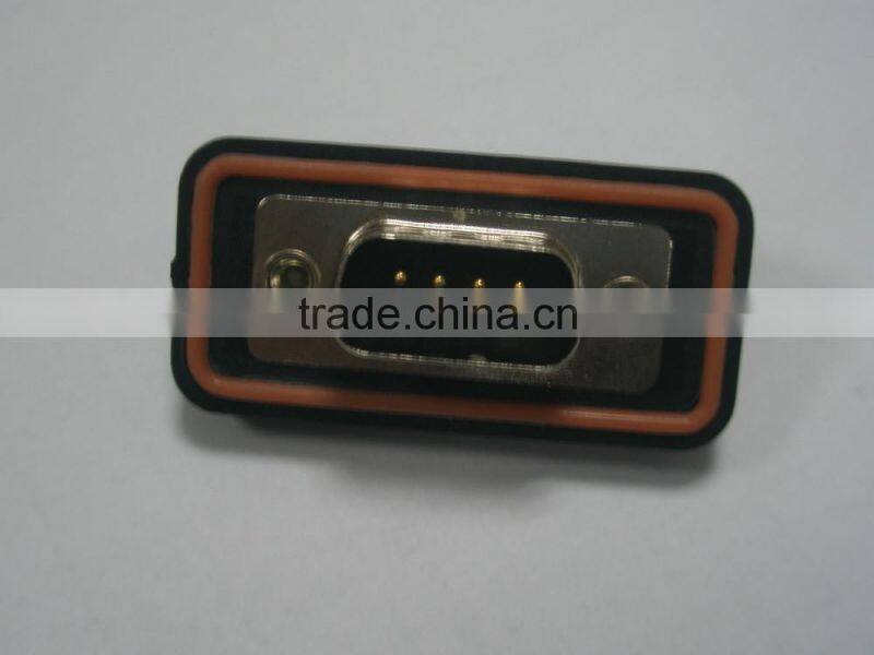 Professional manufacturer of d-sub waterproof 9p male solder type ip67 connector