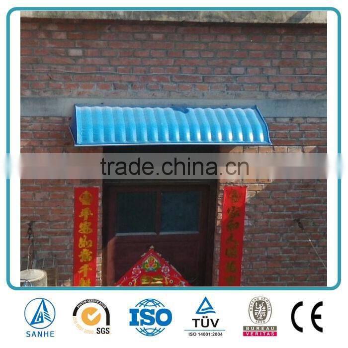 Color steel sheet commercial window awning