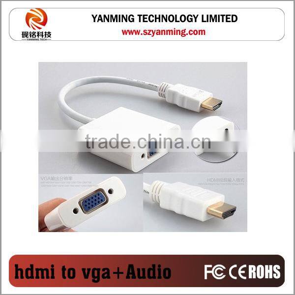 hdmi to vga adapter cable with audio cable for mac