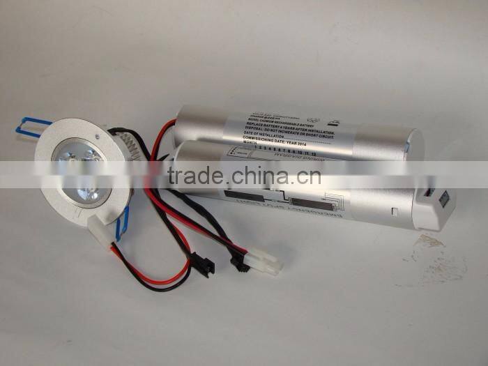 Hot-selling Led down light 3 hours working emergency kits