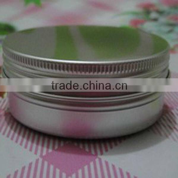 Aluminium Tin Can/round lip balm tin box