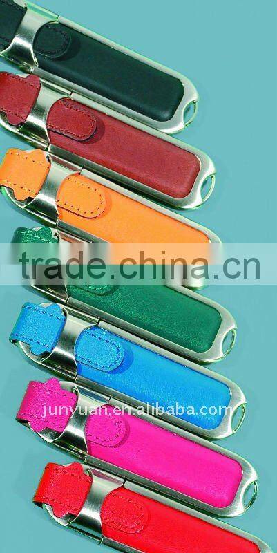OEM hot sale leather usb key