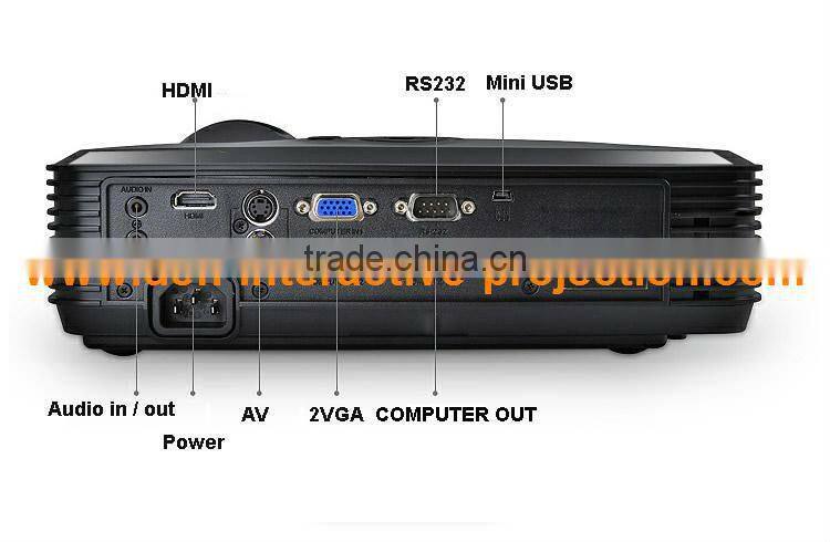 DEFI 4500 lumens short focus projector,pocket lcos rgb led projector by better supplier