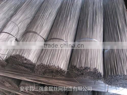Galvanized or pvc coated suitable price the stainless steel cut wire,steel wire rod
