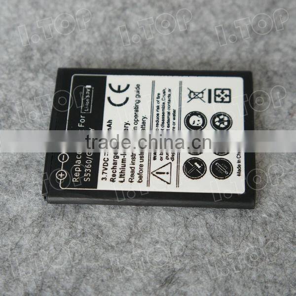 spice mobile battery battery for Samsung Galaxy y S5360