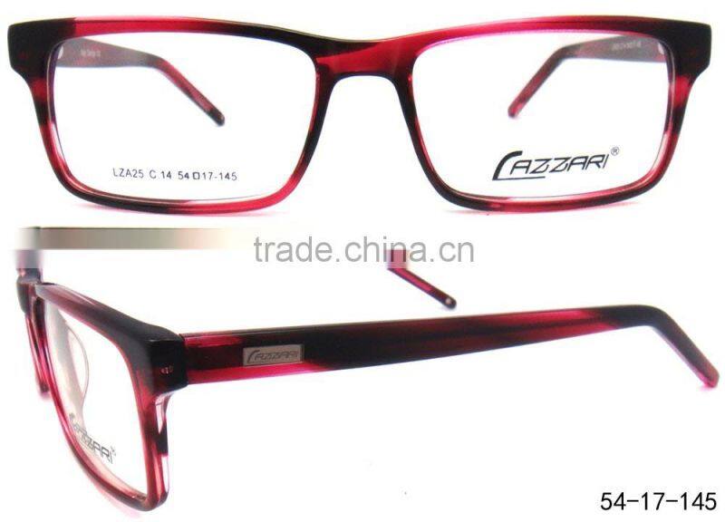 latest model spectacle frame acetate eyewear optical frame