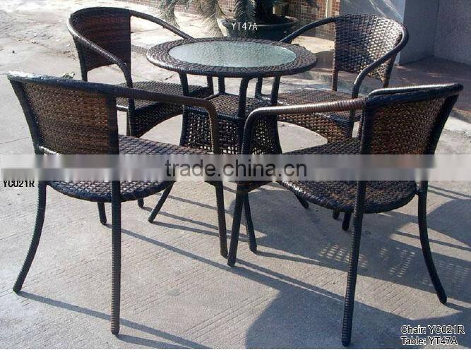 special rattan dining chair for home furniture dining room YC021R/YT40B