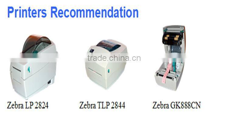 Medical consumble direct thermal patient id wristband