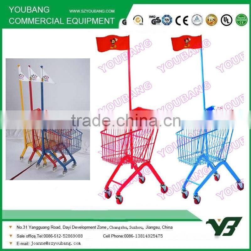 Luxury Baby Colorful Children baby trolley children shopping carts