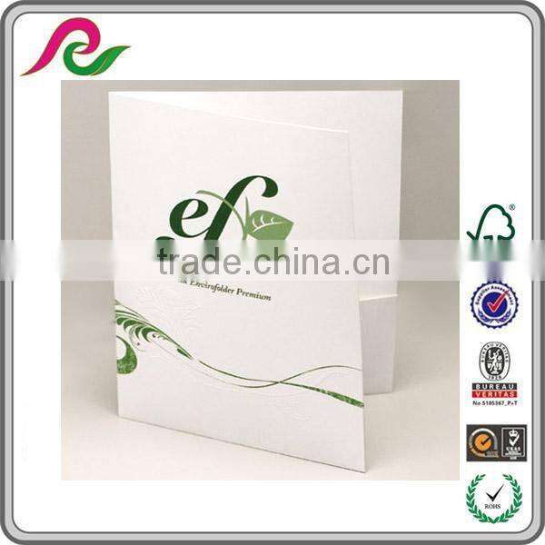 Unique design A4 size L folder