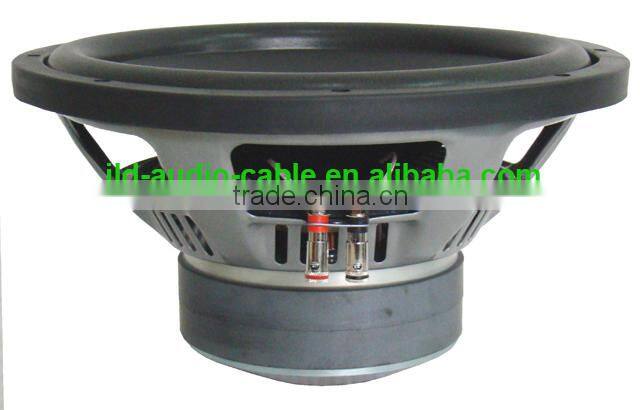 Made in China 10"/12"/15" car speaker subwoofer 300W RMS / 600W Max power car subwoofer factory price car speaker subwoofer