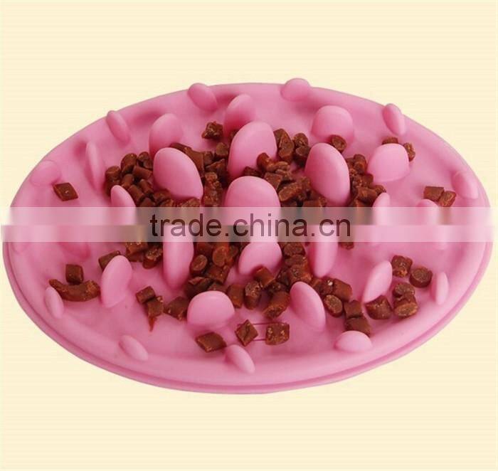 Stop Bloat from Eating Too Fast silicon pet feeding bowl,Wholesale silicon pet feeding bowl,Food Grade silicon pet feeding bowl