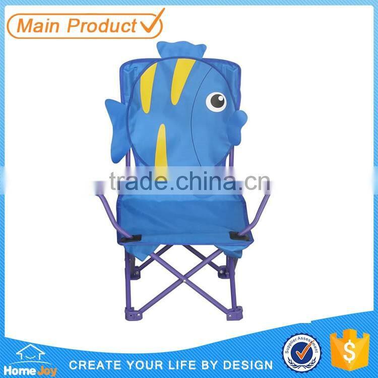 Cute kids camping arm chair, folding beach chair