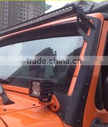 52 inch Steel Windshield Mounting Led Light Bar Brackets for Jeep Led Bracket 52"